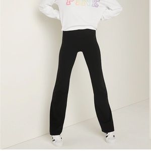 NWT- VS Pink COTTON MID RISE YOGA PANTS